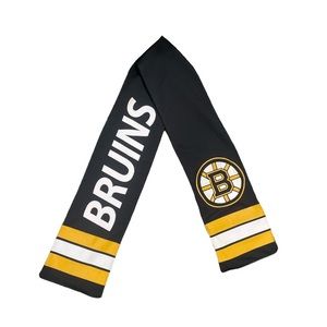 Bruins Jersey Scarf W/ Zip Pocket